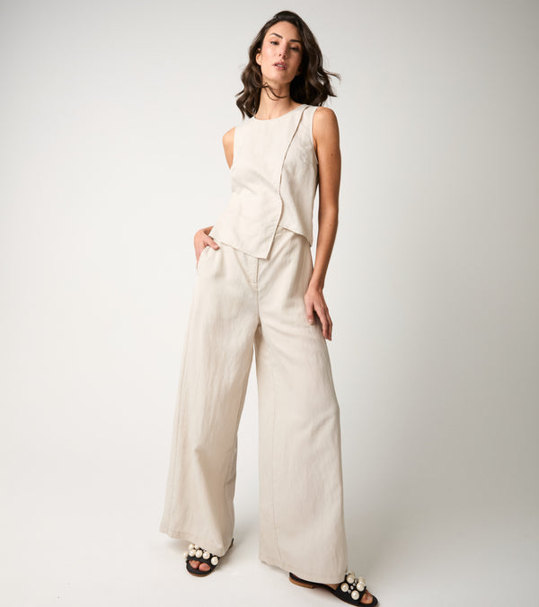 Round-neck suit salt