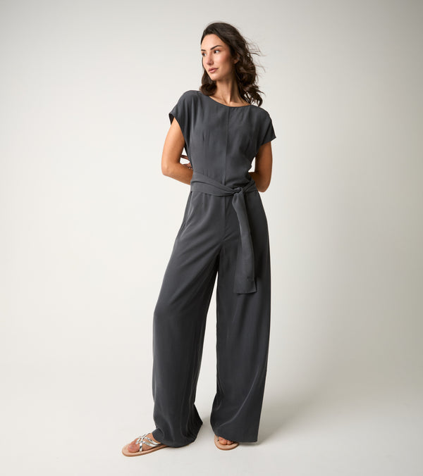 Short-sleeved chalkboard tracksuit