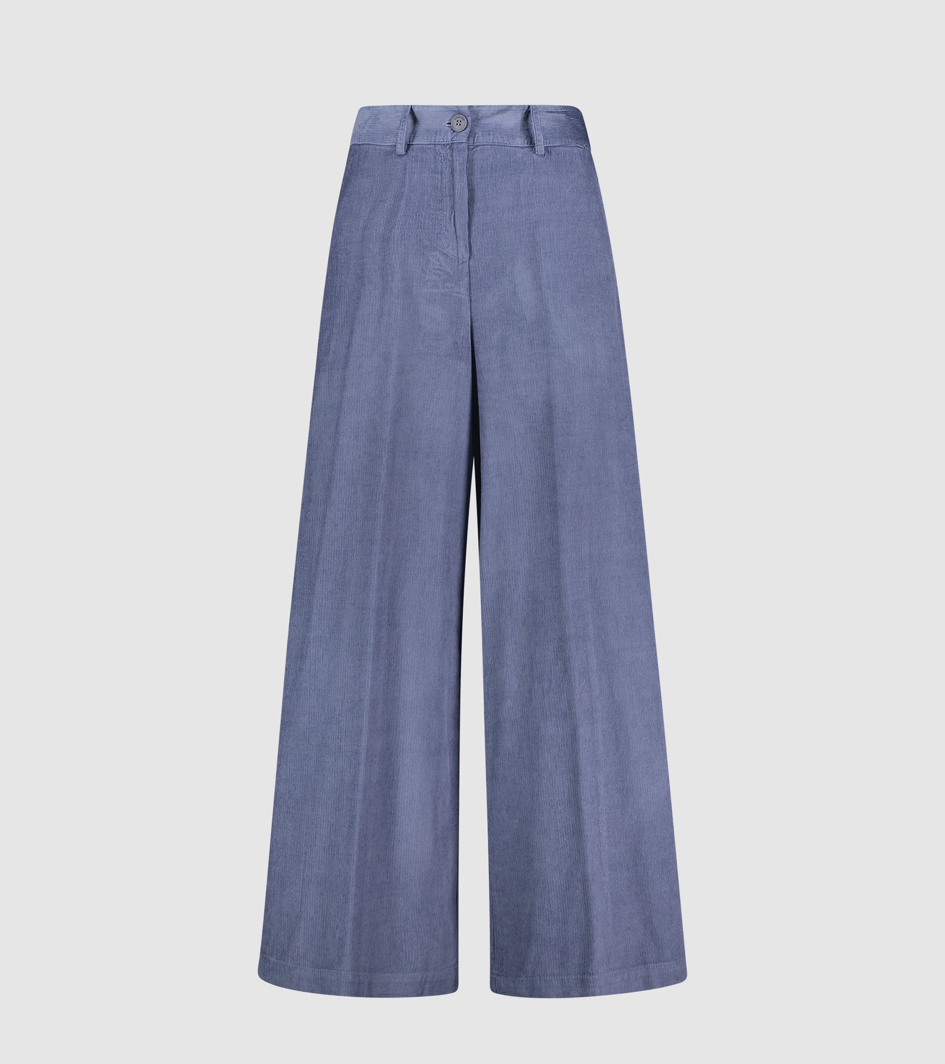 Pantaloni a palazzo in velluto di cotone