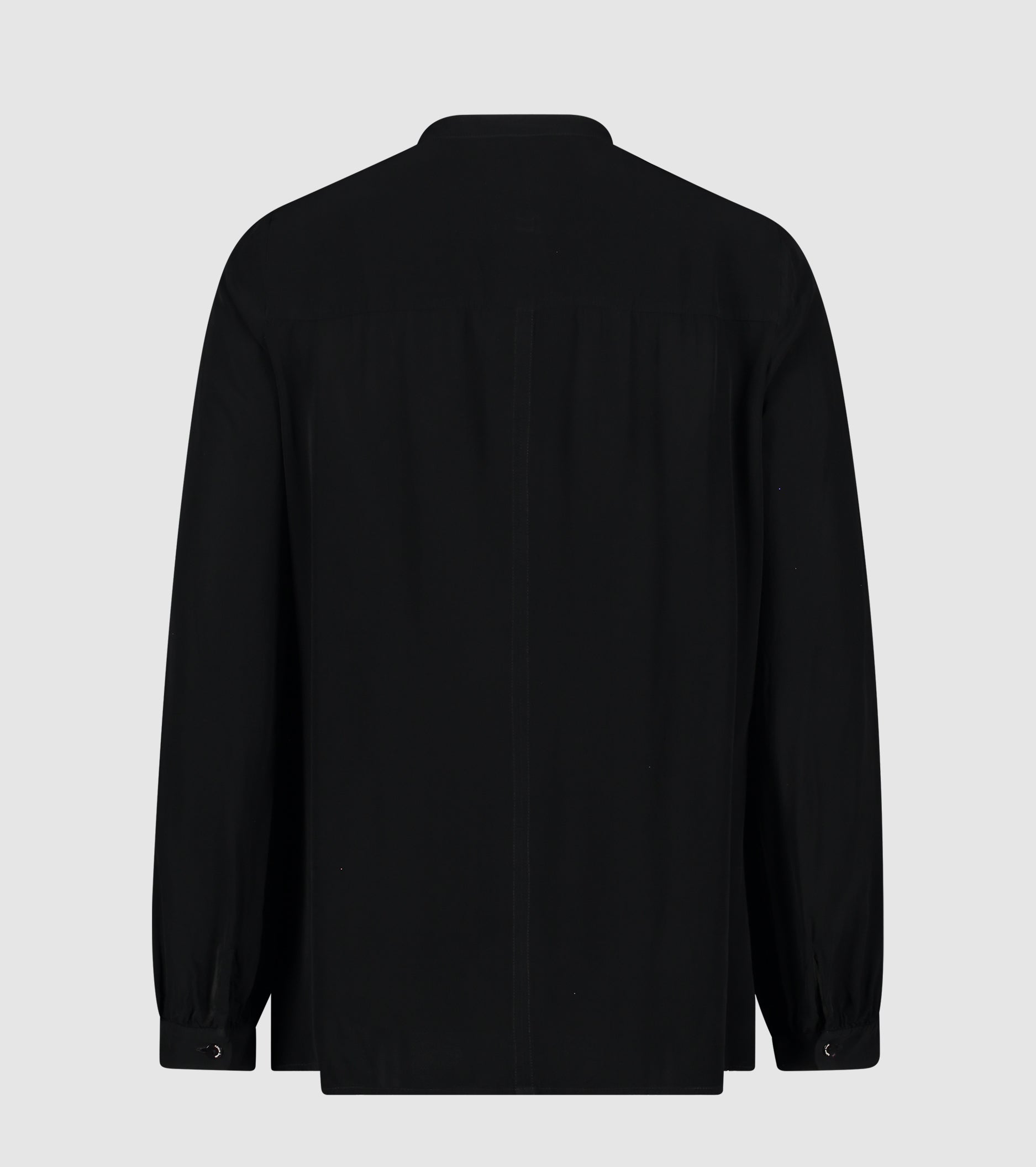 Bluse med V-hals