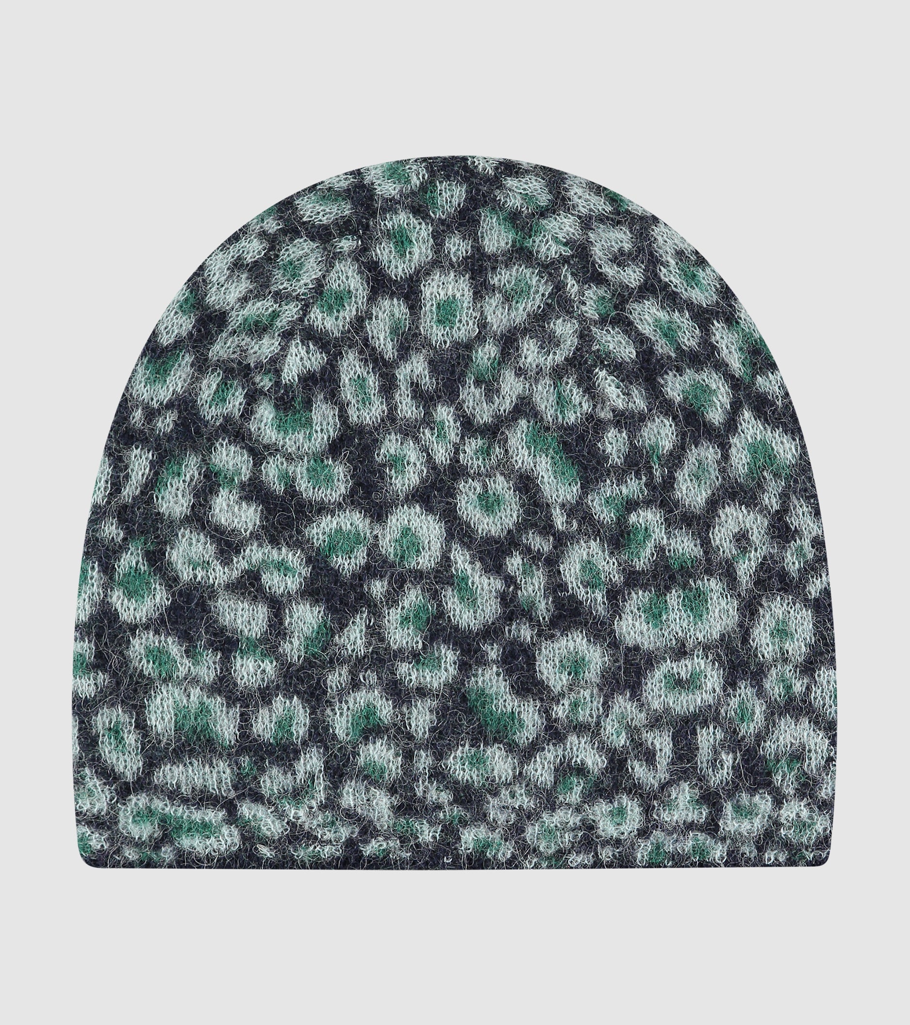 Berretto beanie in alpaca jacquard