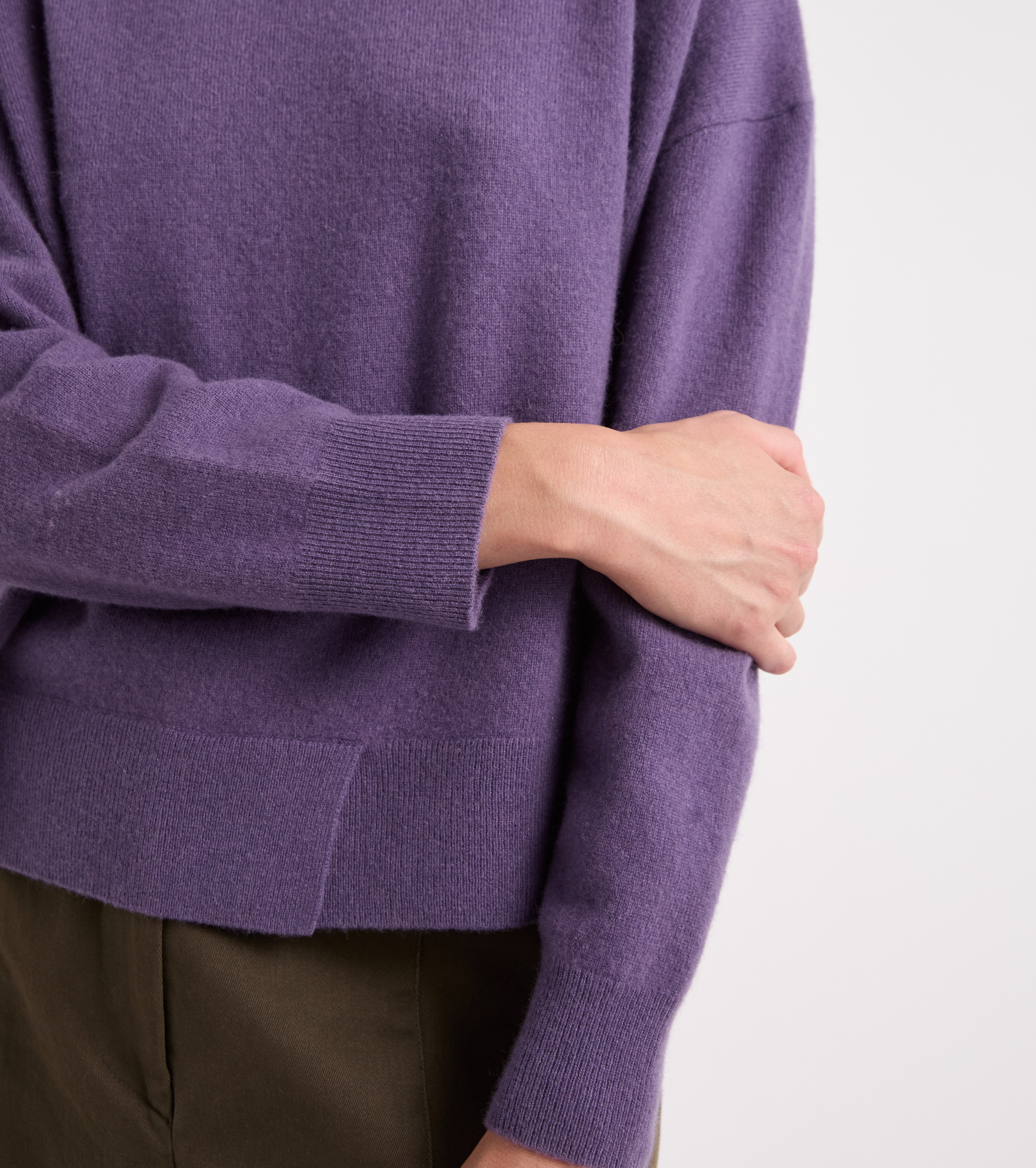 Iris cashmere-blend turtleneck jumper
