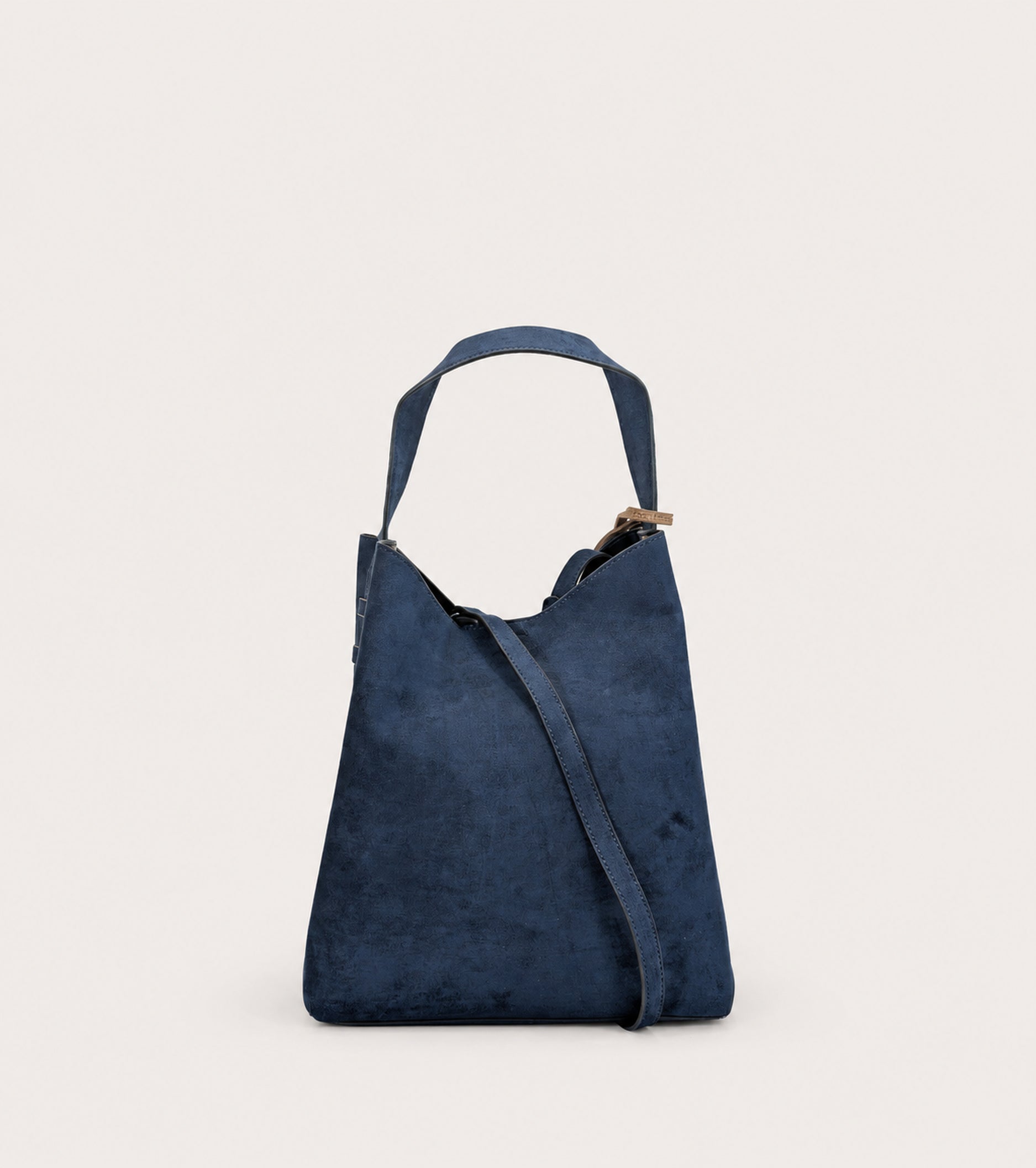 Bolso tipo cubo con colgante AS «Mezzanotte»