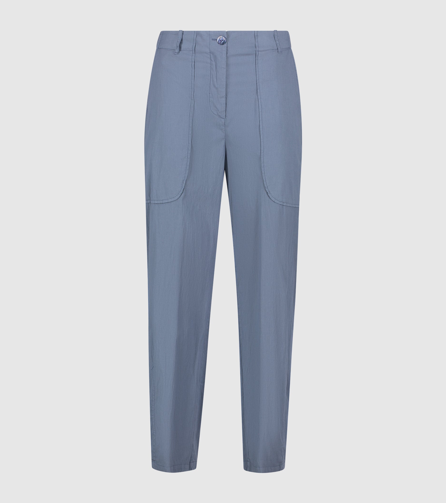 Flint stretch cotton cropped trousers